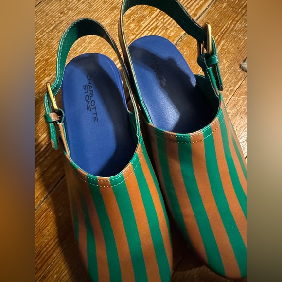 Charlotte stone jona clog in kite stripe - Picture 4 of 5